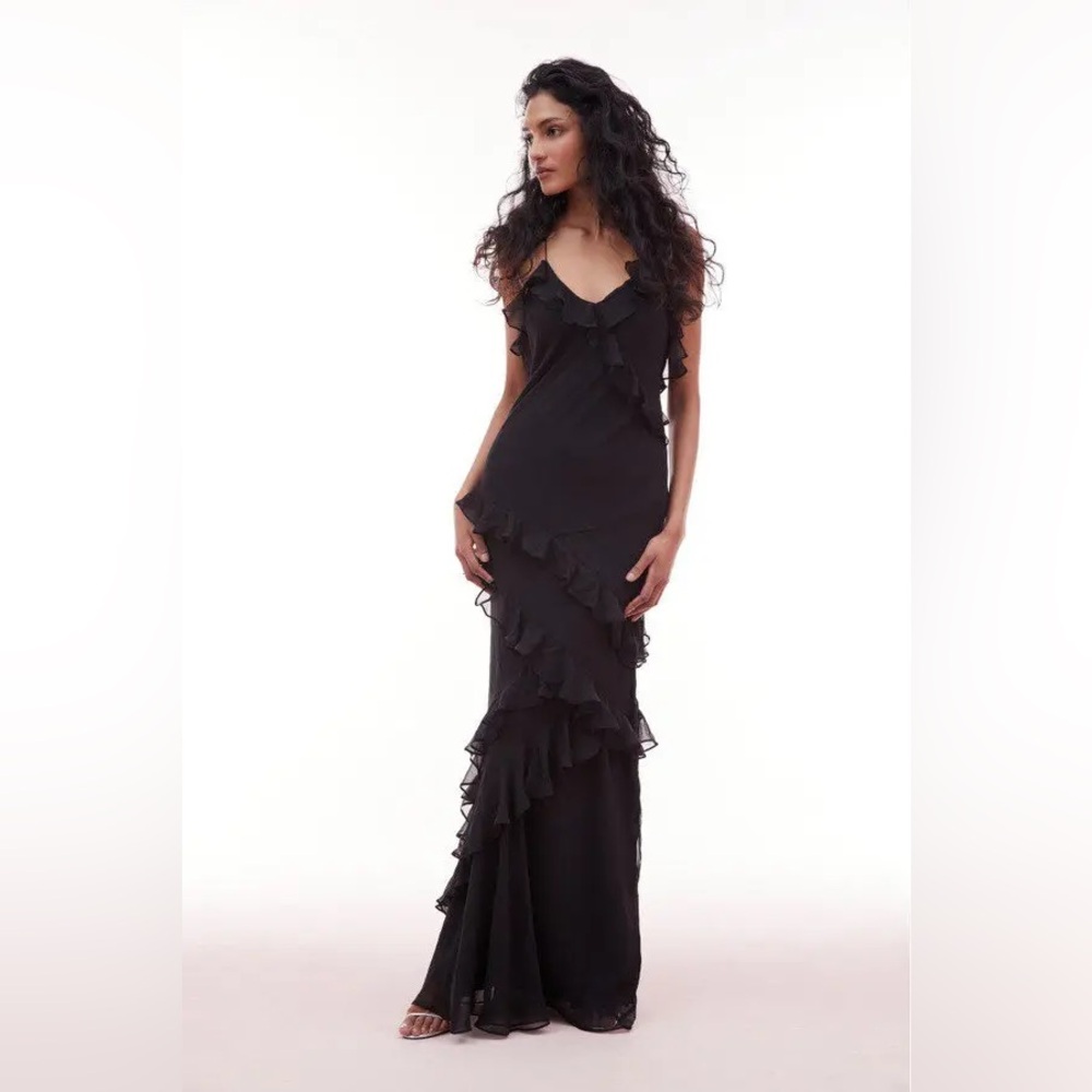 LoveShackFancy Rialto Silk Maxi Dress